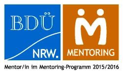 Ich bin als Mentor im Mentoring-Programm des BDÜ NRW aktiv